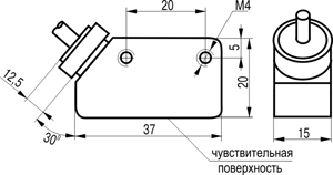 Габариты MS BO1A6-21